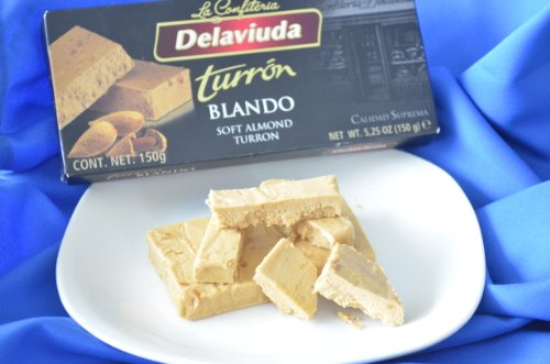 Delaviuda Soft Almond Turron (Turron Blando) 5.25 Oz (150g)