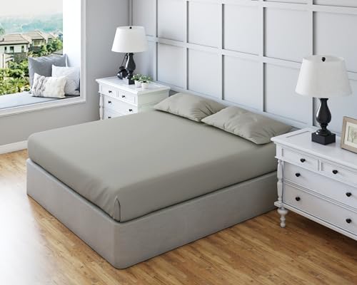 HOME SWEET HOME UK 30cm Deep Small Double Bed Sheet Super Soft 100% Poly Cotton Bed Sheets Small Double Machine Washable Bed Sheet Small Double Fade Resistant Fitted Sheets Small Double