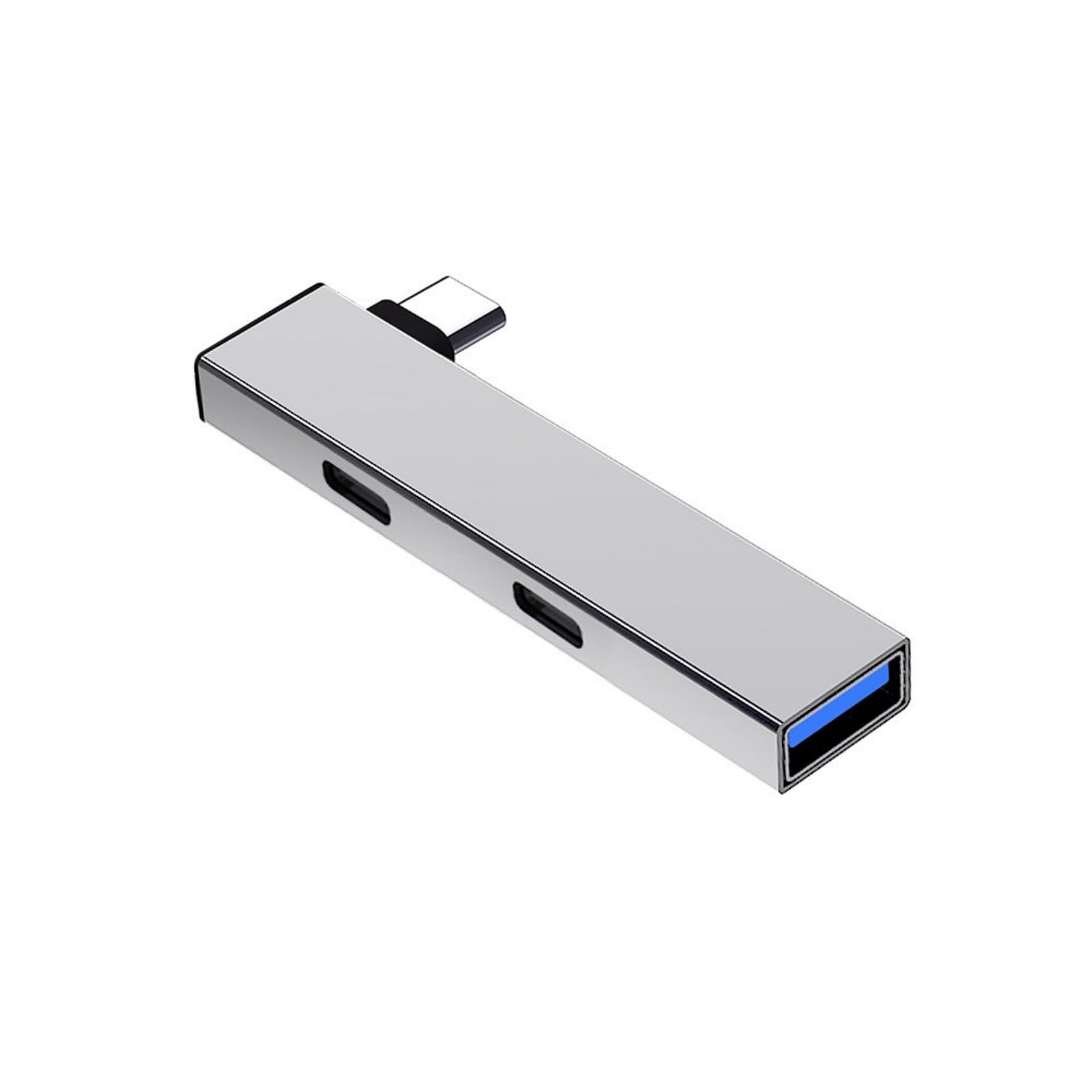 USB C Hubs Type C Converters with 2Type C and USB Port Adapter for Efficient Connectivity Plugs and