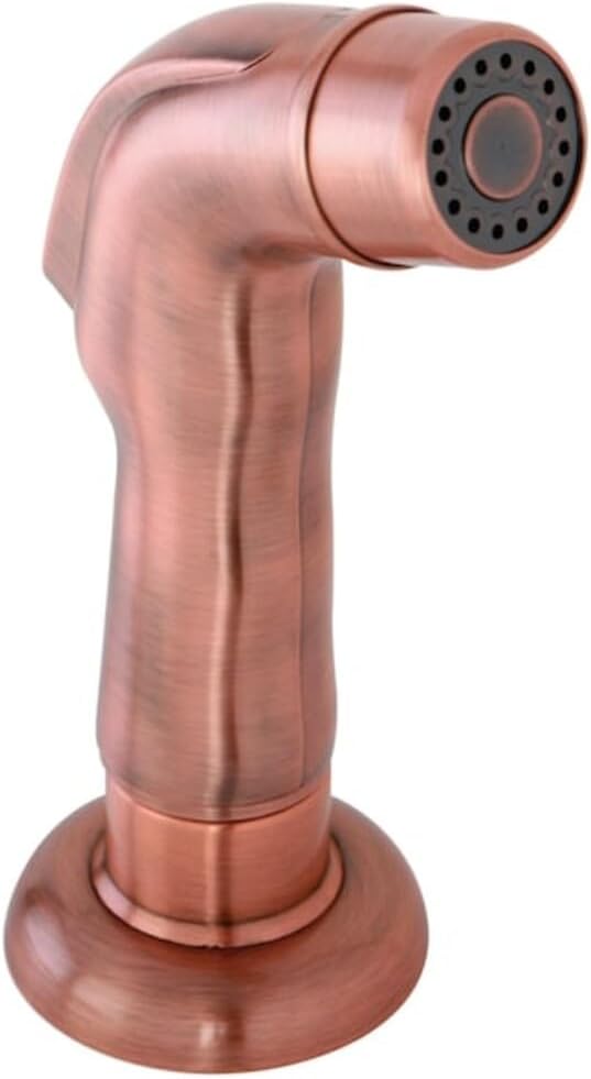 Kingston Brass KBS796SP Kitchen Side Sprayer, Antique Copper