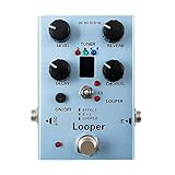 Portable et : Fabriqué en métal robuste avec un design compact (9,5 cm x 6,4 cm x 3 cm), il est facile à transporter tout en garantissant des performances durables ; il comprend une fonction d'accordeur intégrée pour plus de commodité.