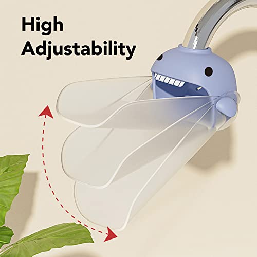 Image of Faucet Extender for Toddlers and Kids, fits Sink spout tub for Kitchen and Bathroom. Promotes Hand Washing, Hygiene Awareness Independence. Cartoon Design w /Universal fits(Blue, Pink, 2PCS)