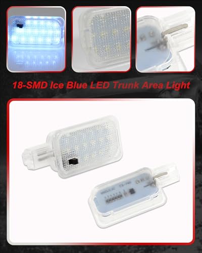Lámpara LED Interior Hielo Azul para Subaru Impreza miniatura 4