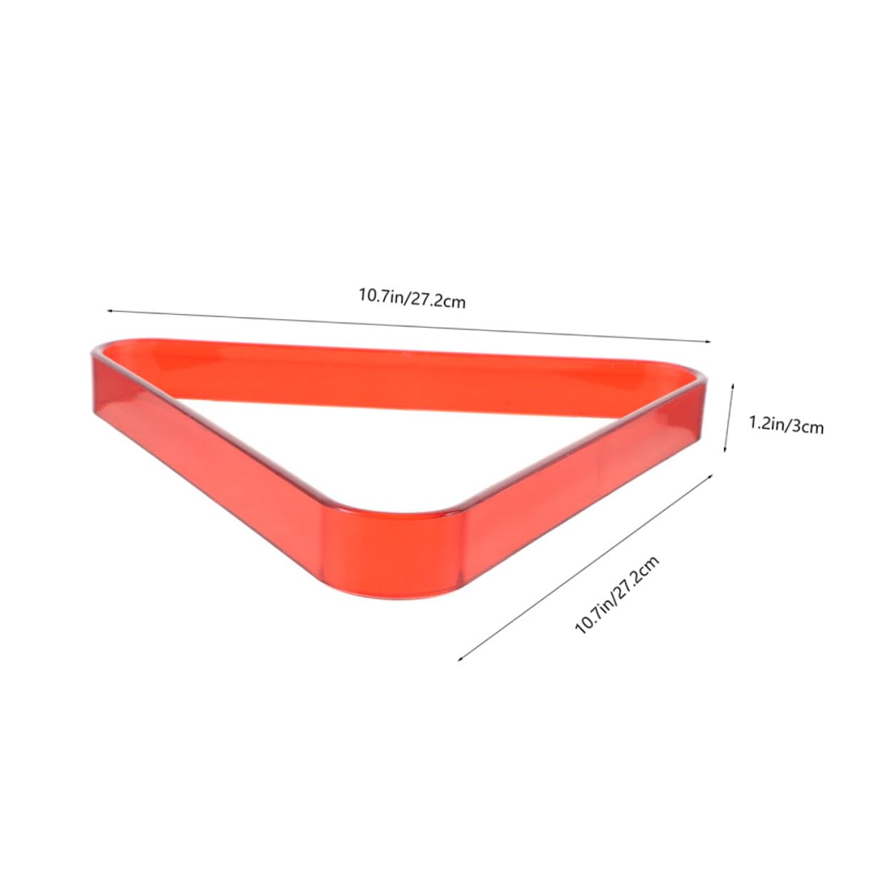 ibasenice Billiard Ball Rack Sheet Rack Billiard 2pcs Tripod Plastic Frame for Pool Balls