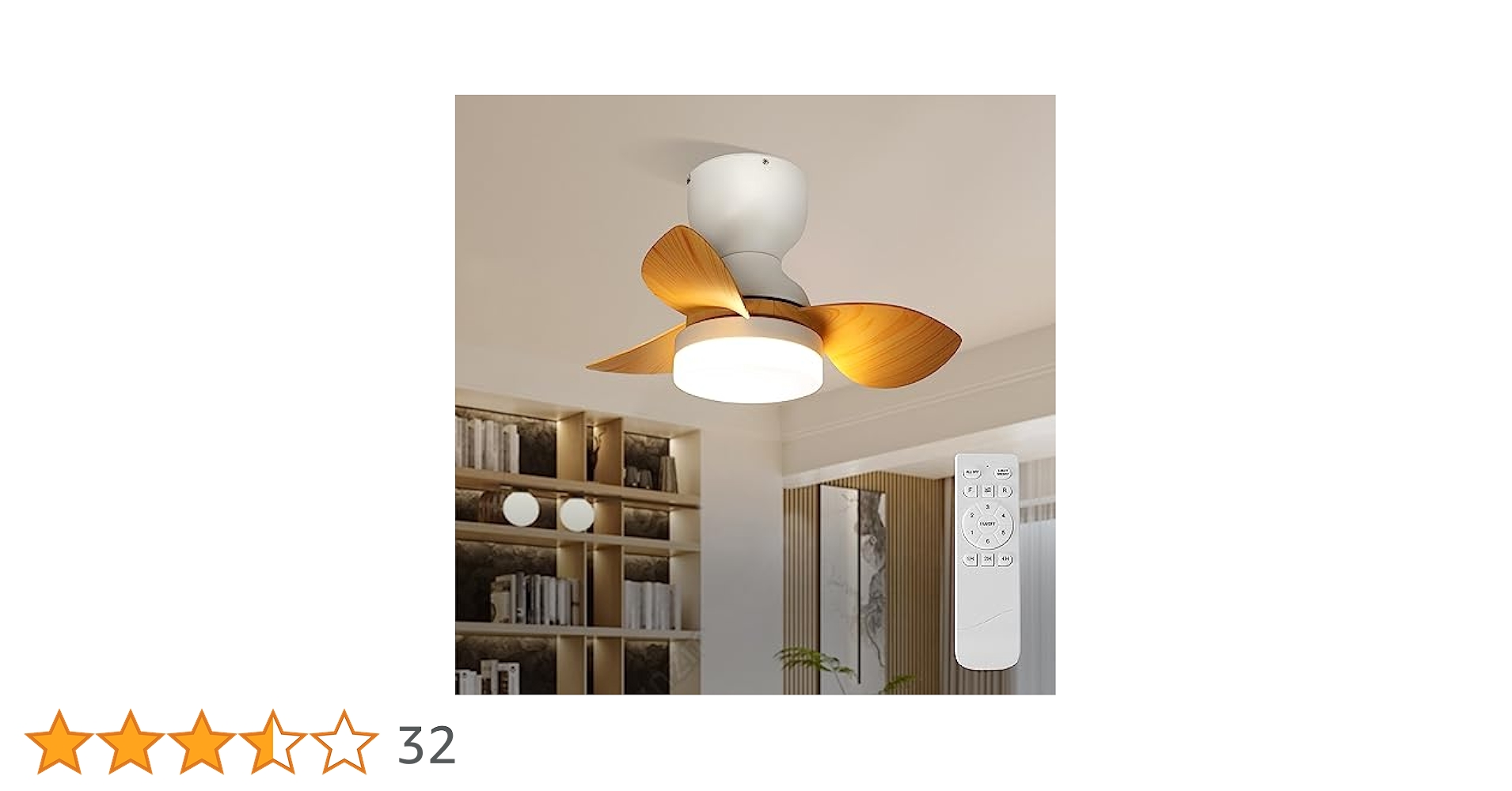 Amazon.co.jp : DINGLILED シーリングファンライト LED ファン