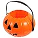 ORFOFE ハロウィンかぼちゃバケツ halloween パーティー ミニかぼちゃバケット かぼちゃのバケツ カボチャのバルク 子供用プラスチック Orange