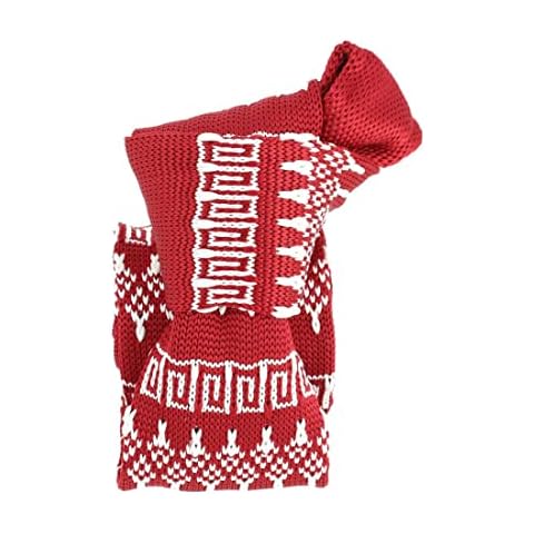 Clj Charles Le Jeune. Christmas, Microfibre, Red and White, Patterns Cover