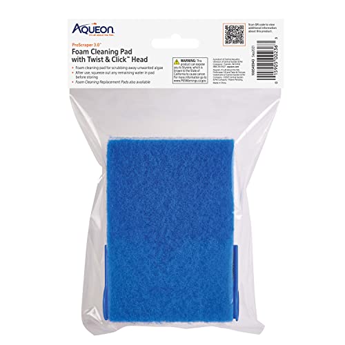 Image of Aqueon ProScraper 3.0 Foam Cleaning Pad & Twist & Click Head