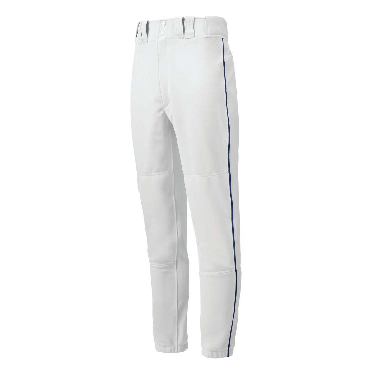 Mizuno Premier Piped Pant Pantalon passepoilé Femme Taille XS Gris-Rouge