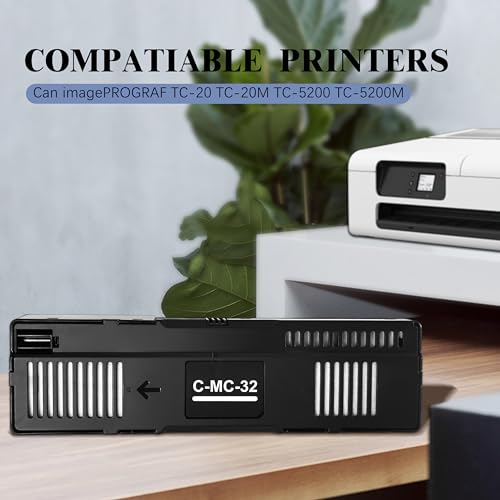 Image of Aomya MC-32 Maintenance Cartridge Replacement for Can imagePROGRAF TC-20 TC-20M TC-5200 TC-5200M Large Format Printer（1-Pack）