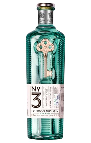 No. 3 London Dry Gin Organic by Berry Bros. & Rudd | 1x0.7L | England | Intensiver Wacholdergeschmack
