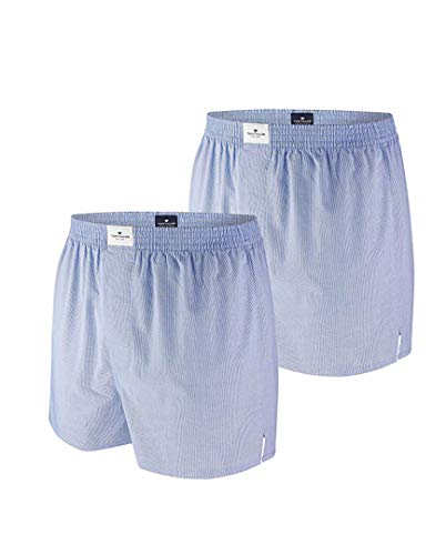 Wovenboxer Transpirables Tom Tailor Bóxers Sueltos de Tela 100% Confort Talla XL