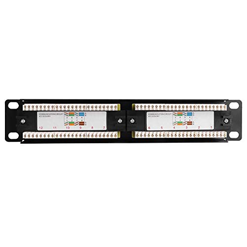 Rack de cabo CAT6A, painel de remendo de rede de plástico RJ45 PPO + PC 5 / categoria 6 rack de cabo