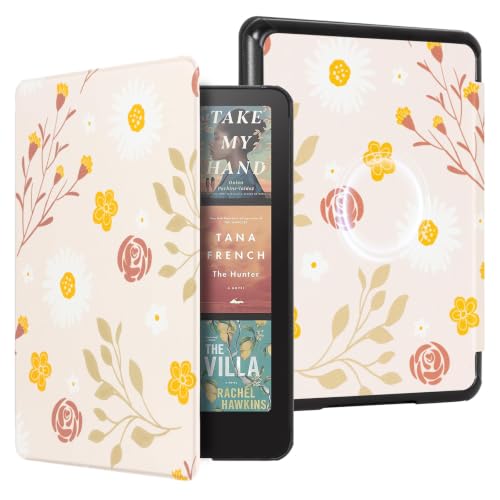 Image of CoBak Magnetic Case for 7 inch Kindle Paperwhite 12th Gen 2024 and Kindle Colorsoft - Compatible with iPhone MagSafe, for Samsung /Belkin /Anker Wireless Charging Pads, Lightweight, Auto Sleep Wake
