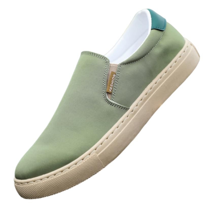 Men's Large Size Canvas Slip-On Sneakers | Effortless Style & All-Day Comfort for Casual Wear