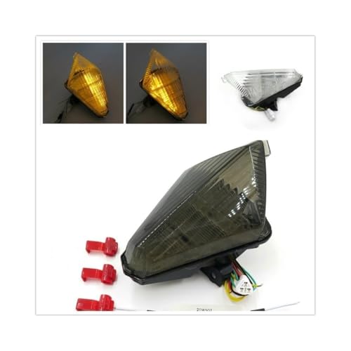 Feu stop moto YZF R1 2007-2008 à LED clignotants triple action