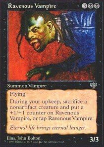Magic The Gathering - Ravenous Vampire - Mirage