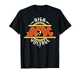 AC/DC - High Voltage Red Logo T-Shirt