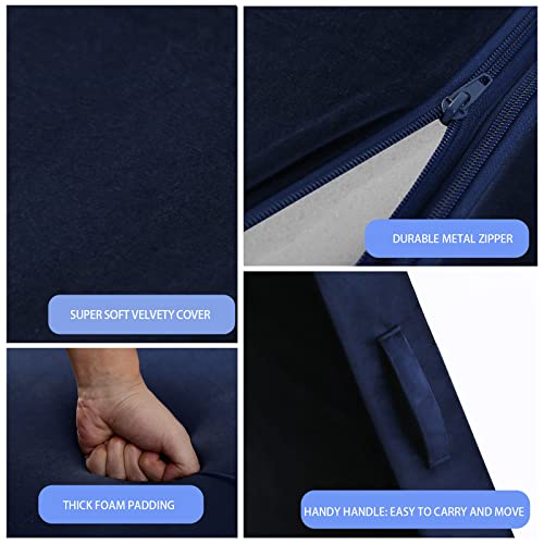 Memorecool Nugget Couch Kids Fort Modular Kids Couch For Playroom Bedroom, 8-Piece Sectional Kid Sofa Fold Out Toddler Couch Set, Baby Boys Girls Foam Convertible Sofa Nugget Play Couch #TOP6