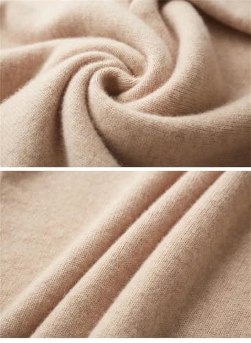 Men's Turtleneck Thickened Pullover Loose Warm Bottoming Solid Color Wool Casual Knit Top 5