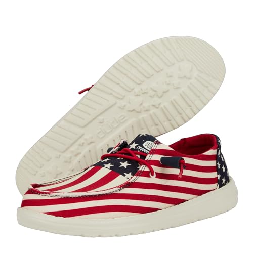 Image of HEYDUDE Womens Wendy Patriotic