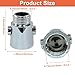 Waziaqoc 2 Pcs Shower Shut Off Valve Button G1/2 Universal Type Water Flow Control Valve for Shower Arm and Hose or Bidet Sprayer
