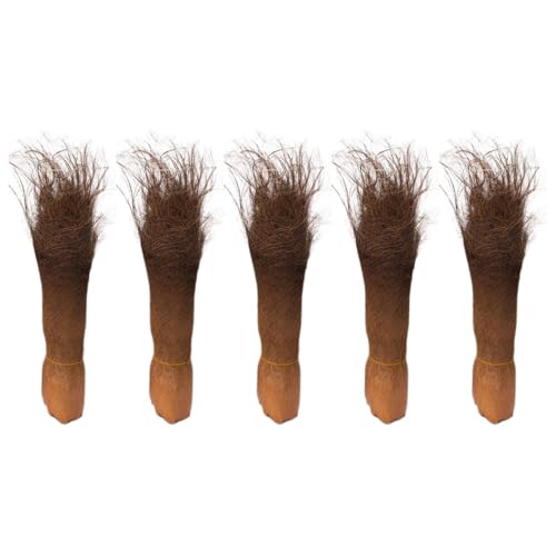 FOMIYES 5 Fogli di Corteccia Artificiale Realistica per Decorazione di Piante da Giardino e Acquari, Accessori per Vasi da Fiori, Delicata Corteccia da Giardino Versatile per Avannotti