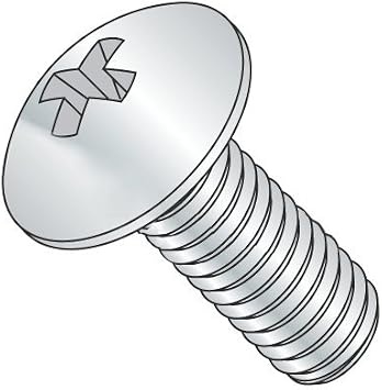 1/4"-20 x 5/8" Machine Screws, Stainless Steel 18-8, Truss, Phillips Drive, Full Thread, Metric Grade A2, Plain Finish Quantity 500 pcs