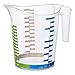 Produktbild Rotho Domino Messbecher 0.3l mit Skala, Kunststoff (PP) BPA-frei, transparent, 0,3l (12,3 x 8,6 x 10,5 cm)