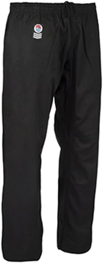 PROFORCE Gladiator 8oz Combat Karate Pants - Black - Size 0