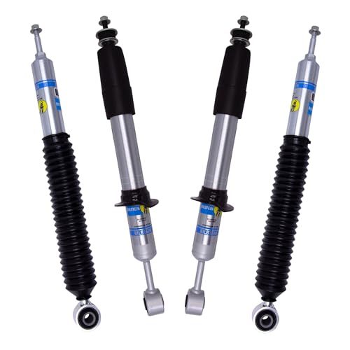 Bilstein Set of Front and Rear B8 5100 Series Shocks Compatible with 2010-2024 4Runner with 0-2 Rear Lift | Provides 0-2.5 Front Lift | Easy Installation | Smooth Performance | Built to Last