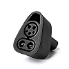 LENZ CCS1 to Tesla Charger Adapter for Model 3 Y S X [Safety Certified], Charging speeds up to 250 kW, Charge Tesla at Public DC Fast Charging Stations (for Tesla Cars ONLY)