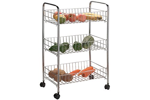 Apollo Chrome Robust Vegetable Trolley