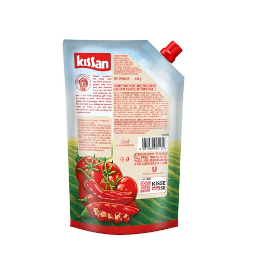 Image of Kissan Sweet & Spicy Ketchup Doy 415gm (Pack of 2)