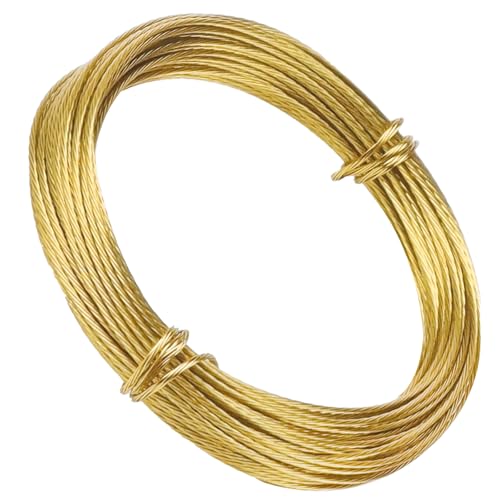 Maxqzin 32.8 Feet/10m Picture Hanging Wire, Picture Frame Wire Heavy Duty for Hanging Pictures for Photo Artwork Mirrors, Clock, Photo Frame (0.7mm/0.03in)