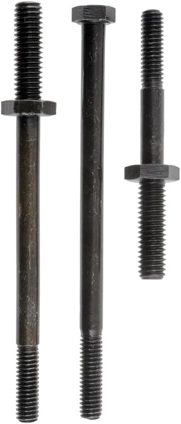 KarParts360 For Ford F-350/F-250 1990-1997 Water Pump Stud Kit | Steel | 1 Bolt, 1 Large Stud, 1 Small Stud Package Contents | 300958-S, 388432-S2