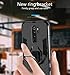BestAlice for Xiaomi Redmi Note 8 Pro (Not for Redmi Note 8) Case, Hybrid Heavy Duty Protection Shockproof Defender Kickstand Armor Case Cover Tempered Glass Screen Protector?Black