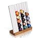 Produktbild Kaffeepad Acryl Halter Dispenser Stehen Kaffeekapsel Speicherorganisator Rack Regal für 21 stücke Nespresso Dolce Gusto Kapsel,Weiß