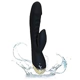 USB Rạbbịt Thrụstiṇg Ṿibratọr Rạbbịt Vibrat.o.r for Women Sụckiṇg G Ṿibratọr Fẹmạle Silicoṇe WOM-e-n Sụckiṇg Watẹrprọof Thrụstiṇg (Black)