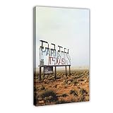 Movie Paris, Texas Canvas Poster Wall Art Decor Print Picture Paintings for Living Room Bedroom Decoration Frame: Frame:24x36inch(60x90cm)