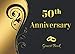 50th ANNIVERSARY: ELEGANT WEDDING ANNIVERSARY GUEST BOOK TO SIGN IN | RECORD THEIR SHORT MESSAGES, WISHES AND GREETINGS | BONUS GIFT LOG INCLUDED | ... | GOLD WEDDING ANNIVERSARY | CREATIVE GIFT.