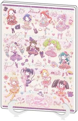 Pretty All Friends 08 Assorted Designs (Graph Art) Acrylic Art Board (A5 Size)