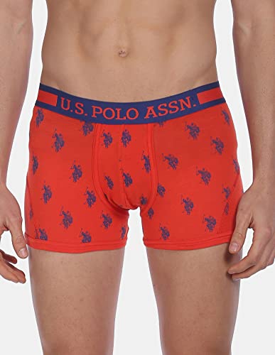 Image of U.S. Polo ASSN. Men's I112 Ultra Soft Cotton Rich Premium Trunks - Pack of 1
