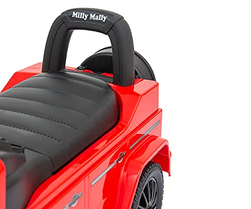 Milly Mally Mercedes G350D S Rutscher Auto für Kinder ab 1 Jahr interaktives Rutschauto mit Hupe und Motorgeräuschen Rot – Bild 7