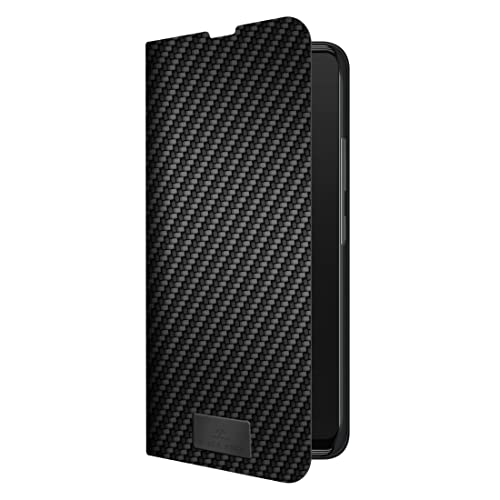 Blackrock Schutzhülle Flex Carbon für Samsung A42 5G, Schwarz Cover