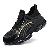 Generisch Arbeitsschuhe Herren Sicherheitsschuhe Leicht Damen rutschfest Stahlkappenschuhe...