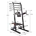HARISON Multifunction Power Tower with Bench, Heavy Duty Pull Up Bar Dip Station for Home Gym Workout Strength Training Fitness Equipment
