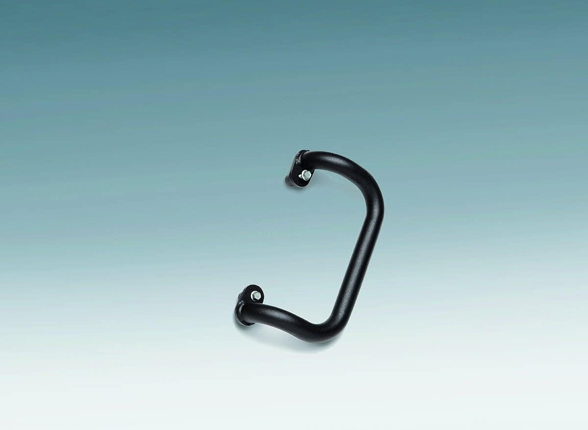 Mopar 82214304 Grab Handle Heavy Duty Grab Handle, Interior B-Pillar (passenger side cargo door). Includes reinforcement mounting bracket to prevent pillar damage
