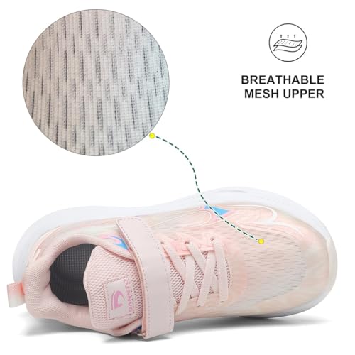 Dannto Boys Girls Sneakers Kids Shoes Lightweight Breathable Athletic Running Tennis Fitness Shoes Little Kid/Big Kid2