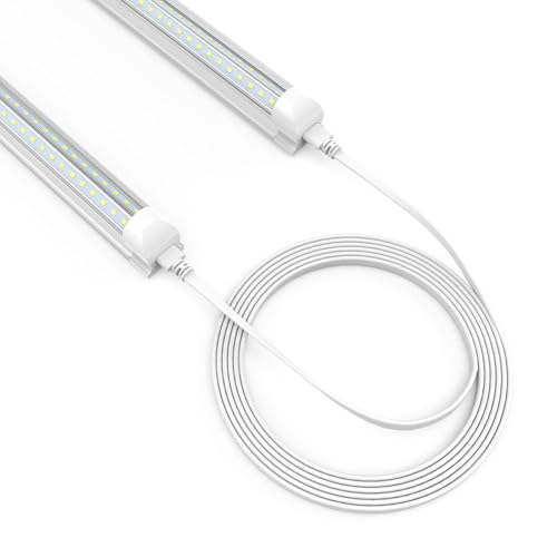 SHOPLED (4-Pack 6FT Extension Connecting Wire for T5 T8 LED Shop Light by SHOPLED - Used condition - Image 7